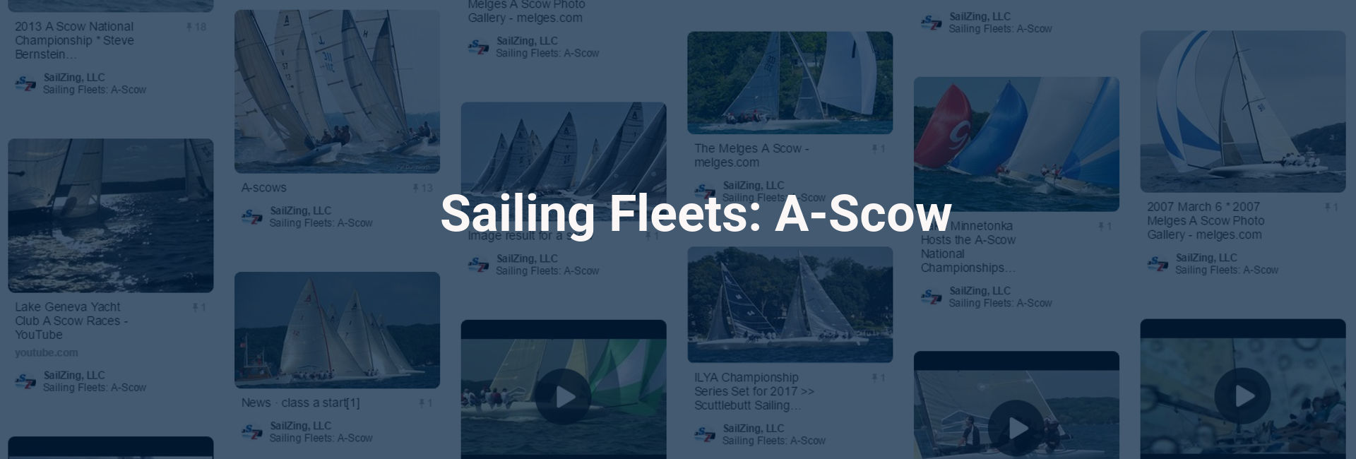 sailing fleets a scow