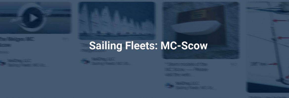 sailing fleets mc scow