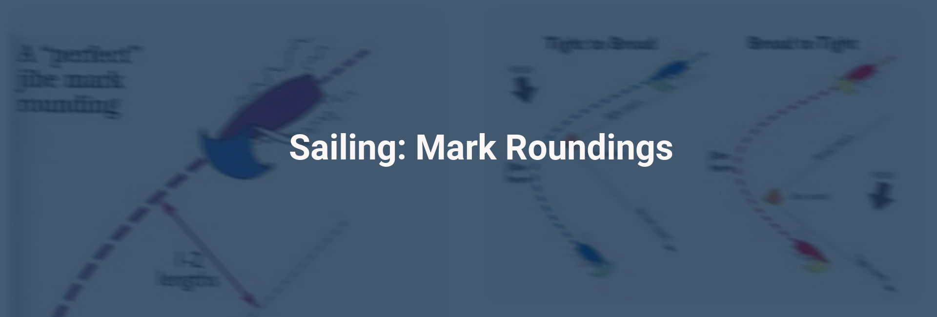 sailing mark roundings