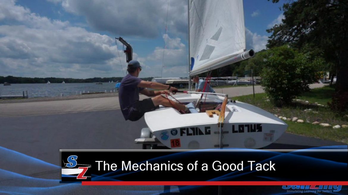youtube tacking a sailboat