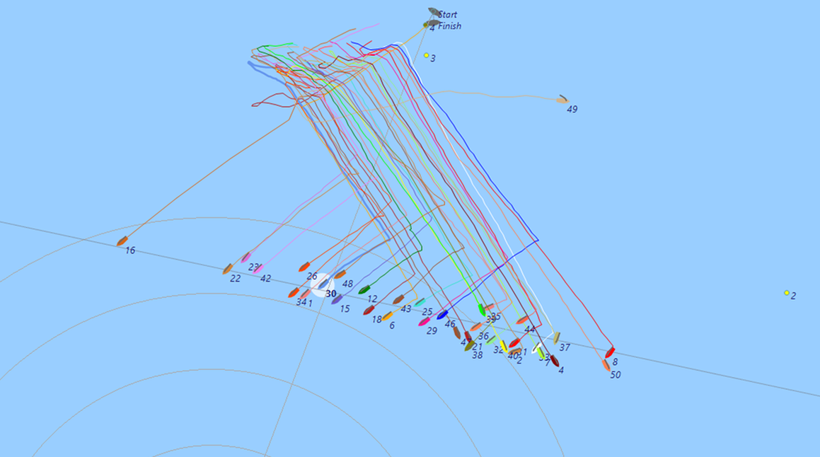 sailboat race tracking app