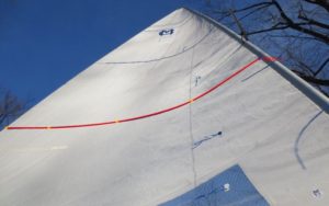 yacht sail shape