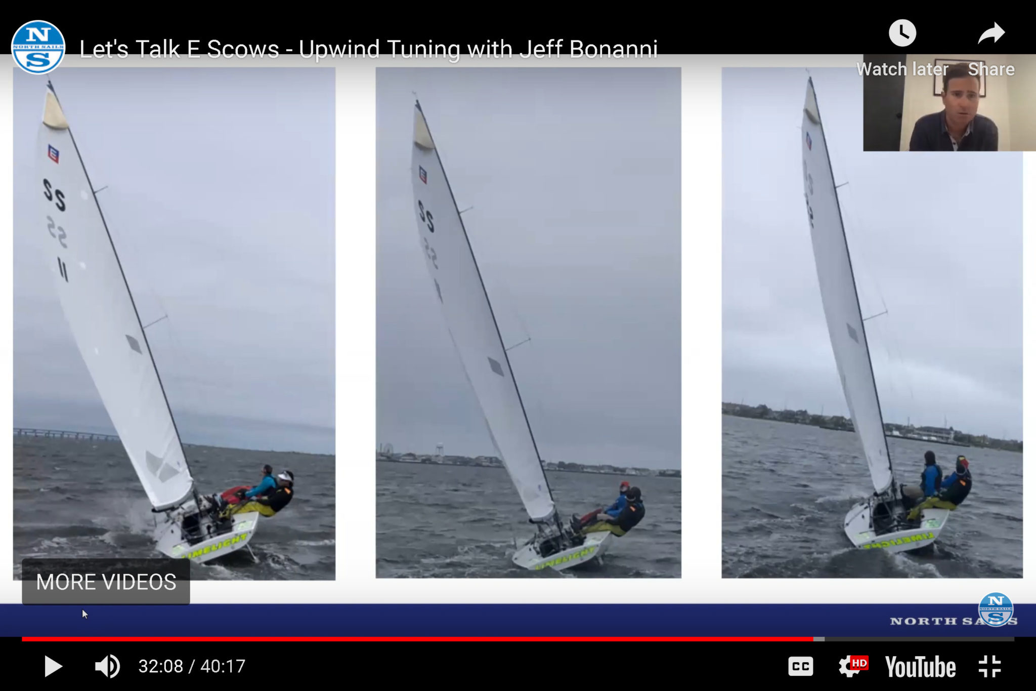 E Scow Upwind Tuning with Jeff Bonanni: North Sails Webinar - SailZing