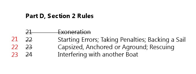 Part 2 section D rules