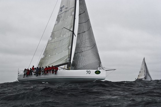 sailing fast upwind - put pressure on the boat