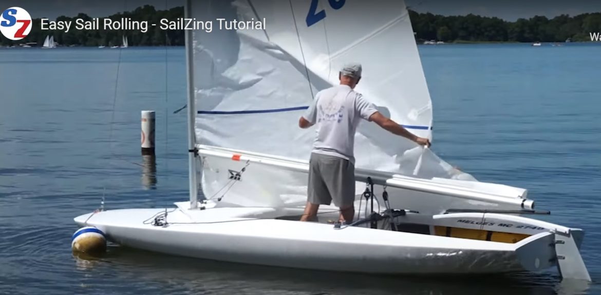 Rolling a sail