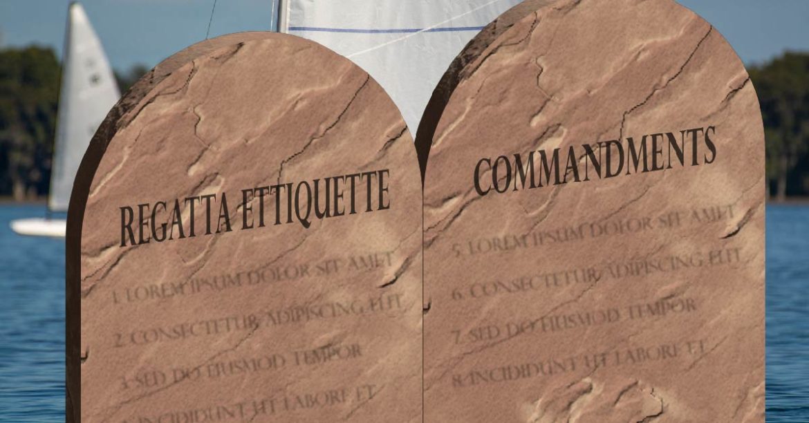 regatta etiquette commandments
