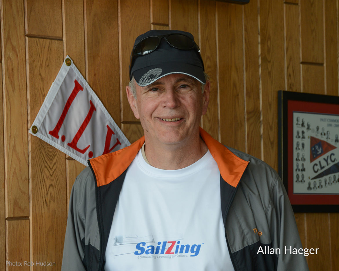 Allan Haeger SailZing at CLYC 2017
